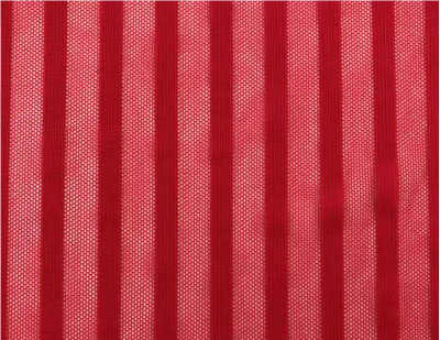 FZ-JL氨綸豎條面料  錦綸提花服裝面料   TH598條紋蕾絲面料 後面照